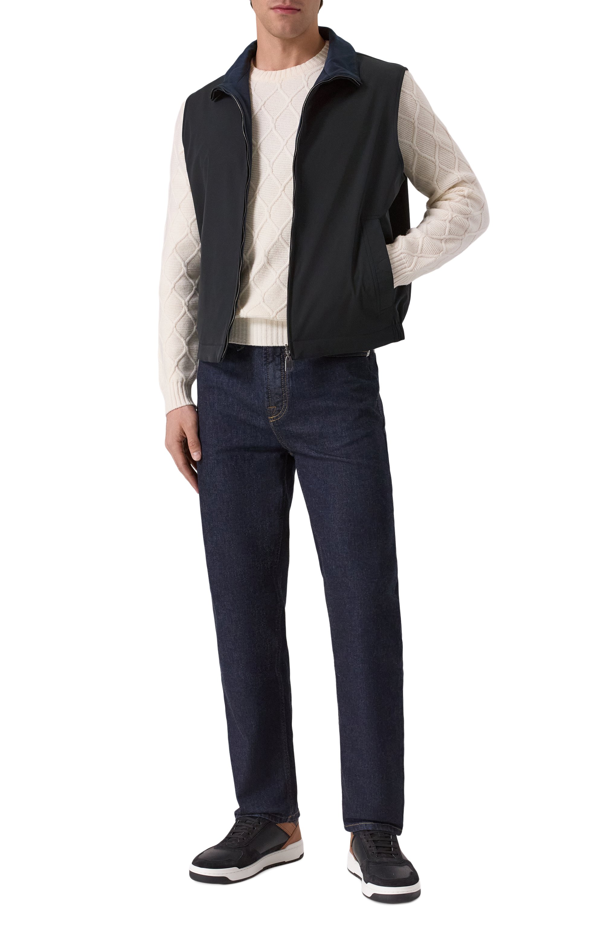 Двусторонний шелковый жилет BRIONI, арт. SWLU0L-PC40Q, фото 2