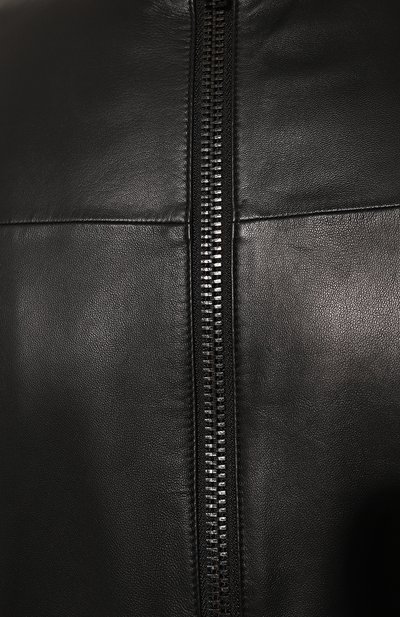 Кожаный бомбер EMPORIO ARMANI, арт. 01R55P/01P54, фото 5