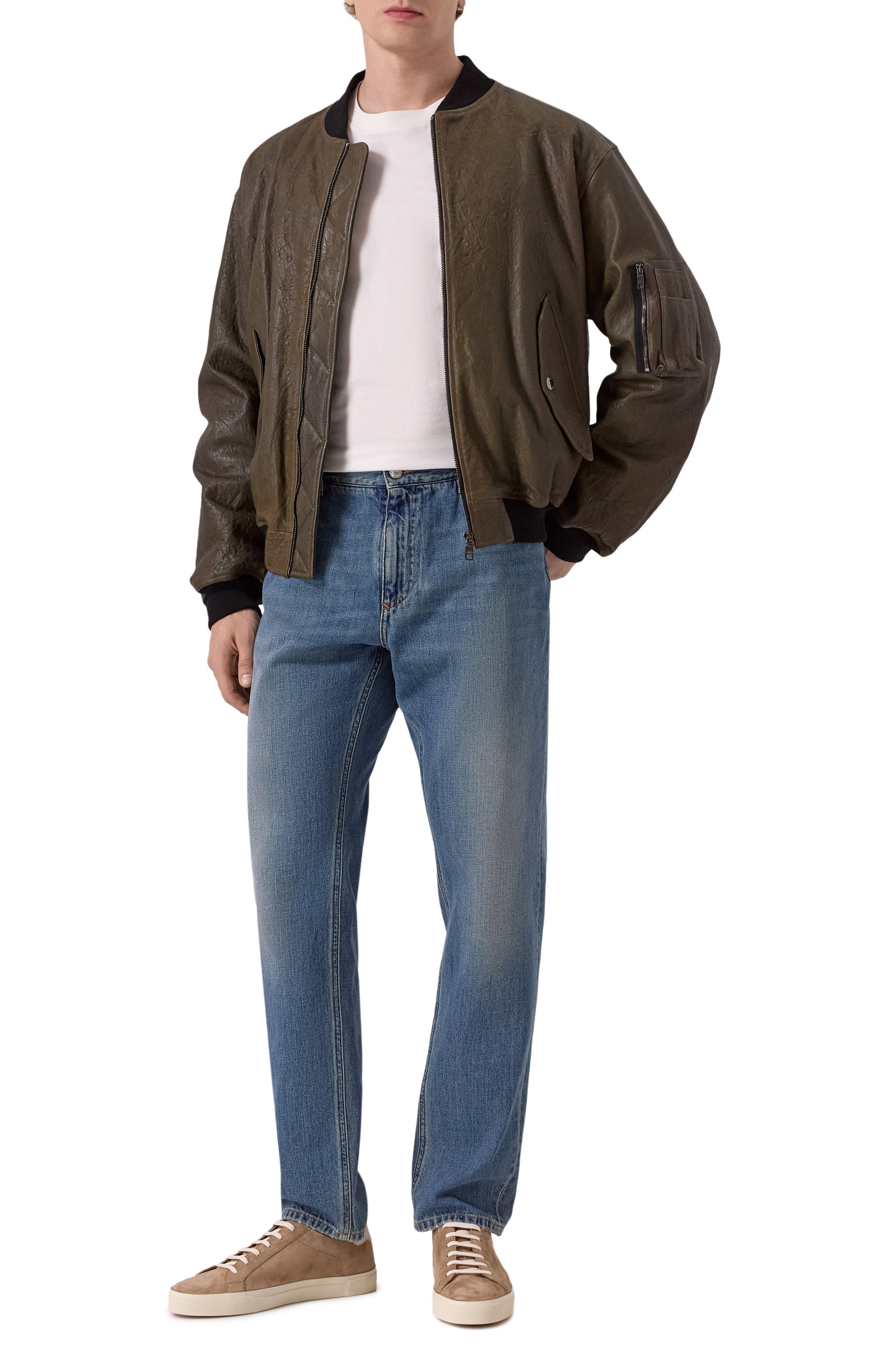 Джинсы loose DOLCE & GABBANA, арт. GYJDAD/G8NA9, фото 2