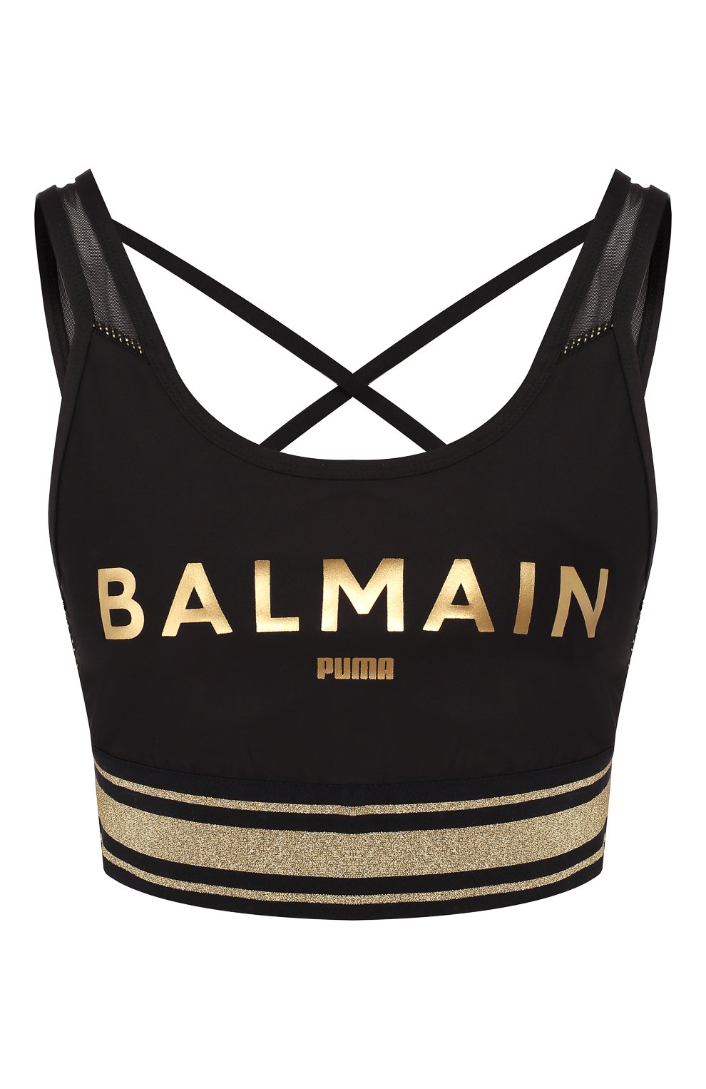 Топ puma x balmain PUMA черного цвета по цене 8980 руб., арт. 59689001, фото 1 Топ puma x balmain PUMA, арт. 59689001, фото 1