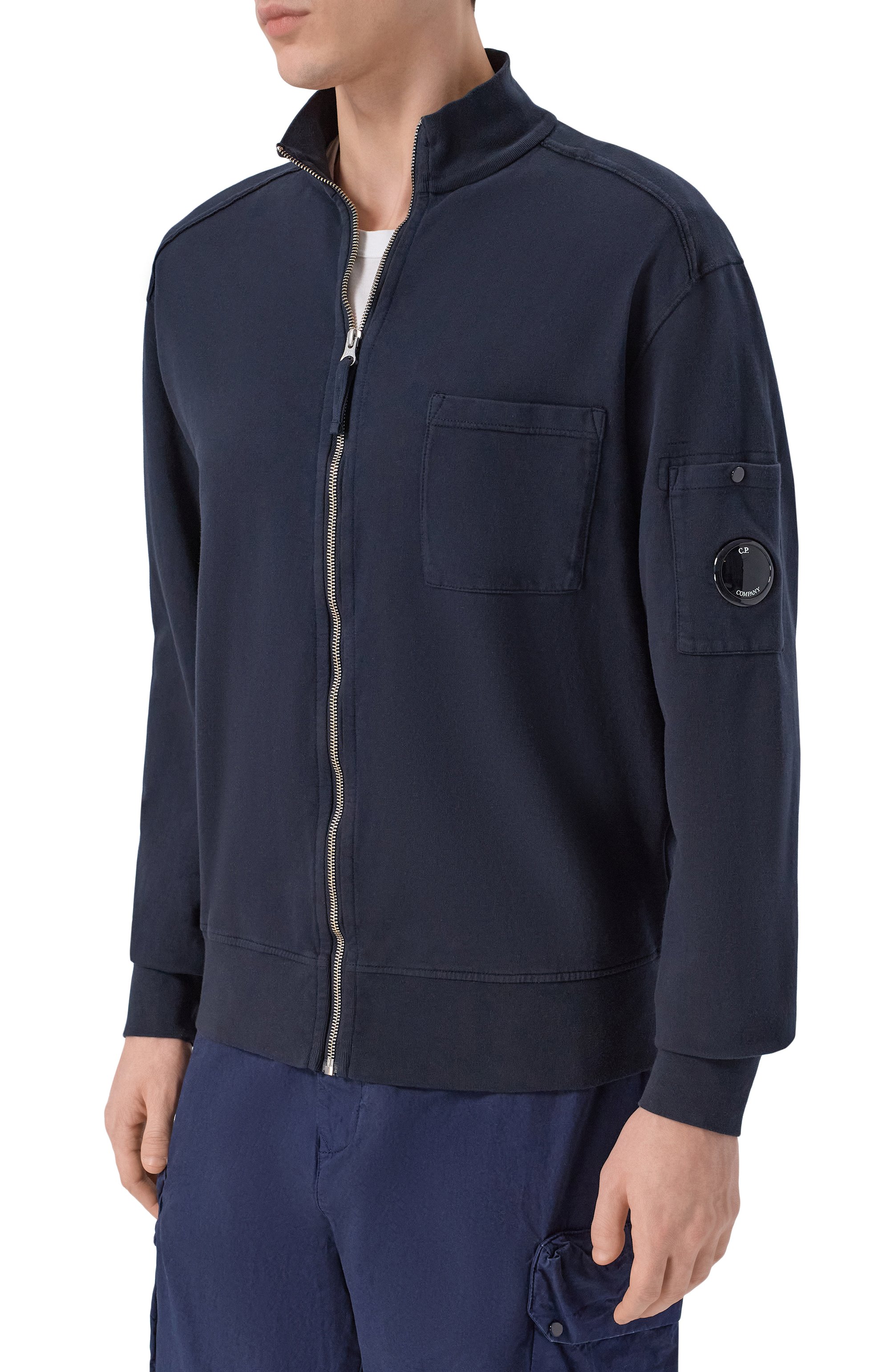 Хлопковая толстовка C.P. COMPANY, арт. 20CMSS021A/002246G, фото 3