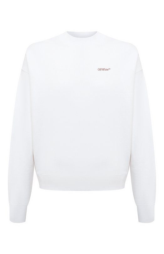 

Хлопковый свитшот Off-White, Белый