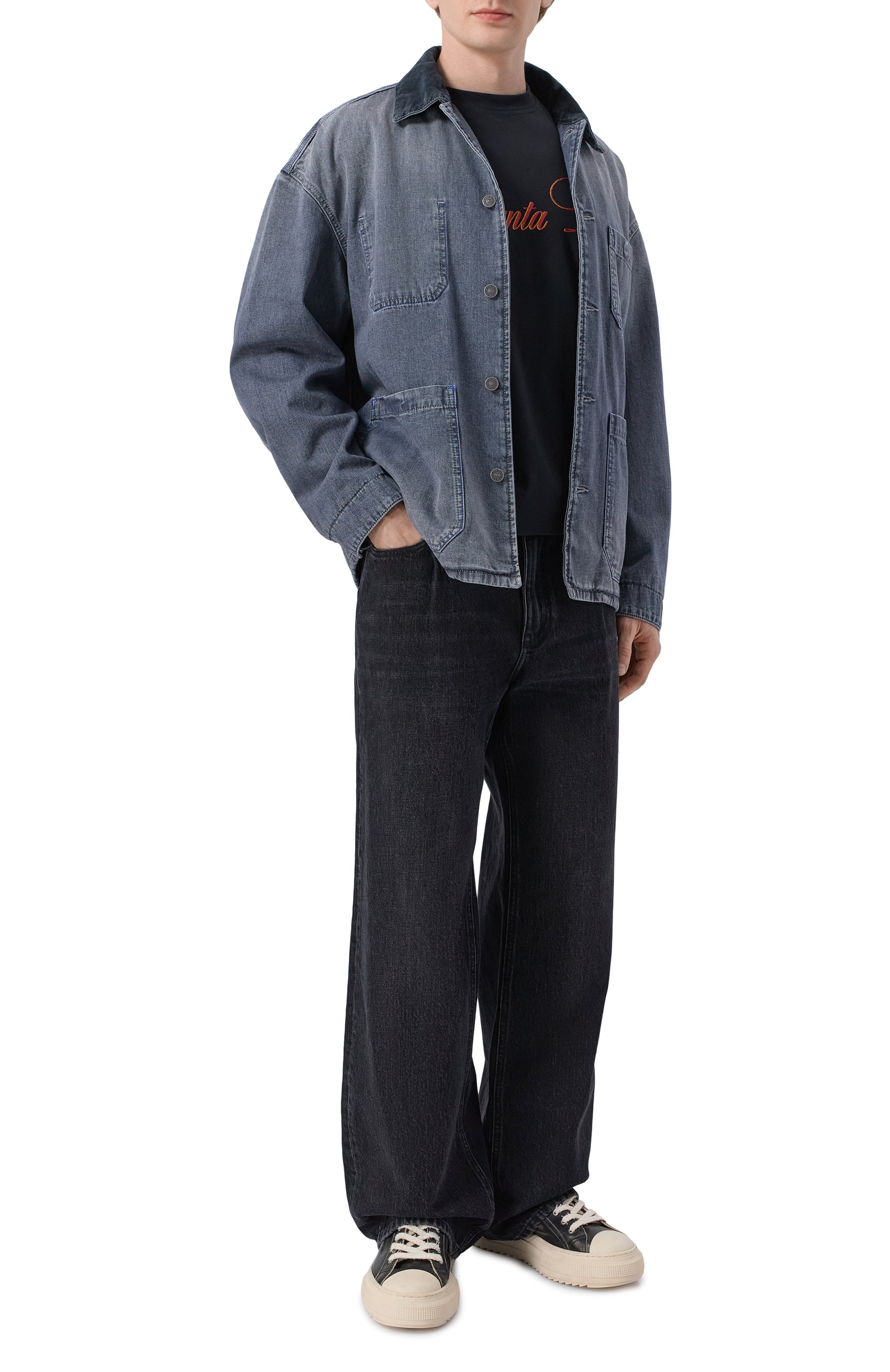 Хлопковая футболка PLANTA ROSA, арт. PR/T01/ITALIC-RED/220VELVET, фото 2