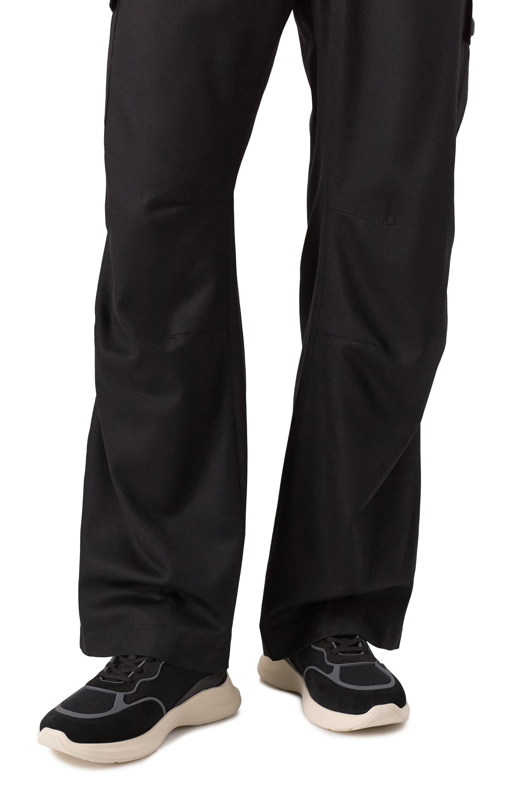 Комбинированные кроссовки FERRAGAMO, арт. 779356, фото 3