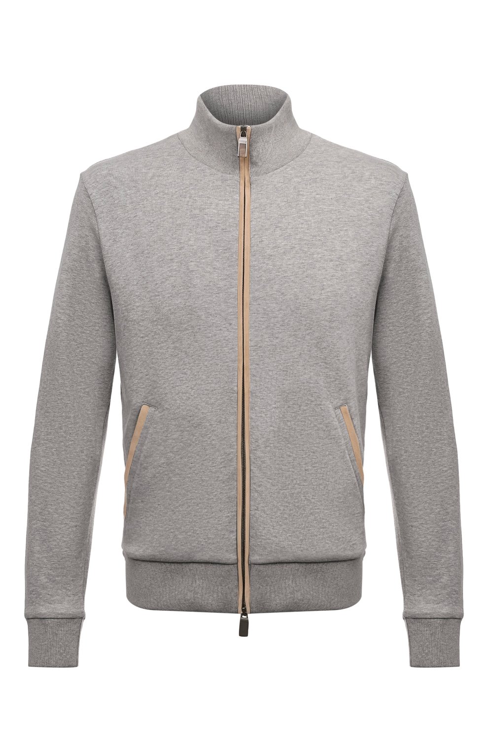 Толстовка из хлопка и шелка CANALI, арт. T0793/MX01921, фото 1