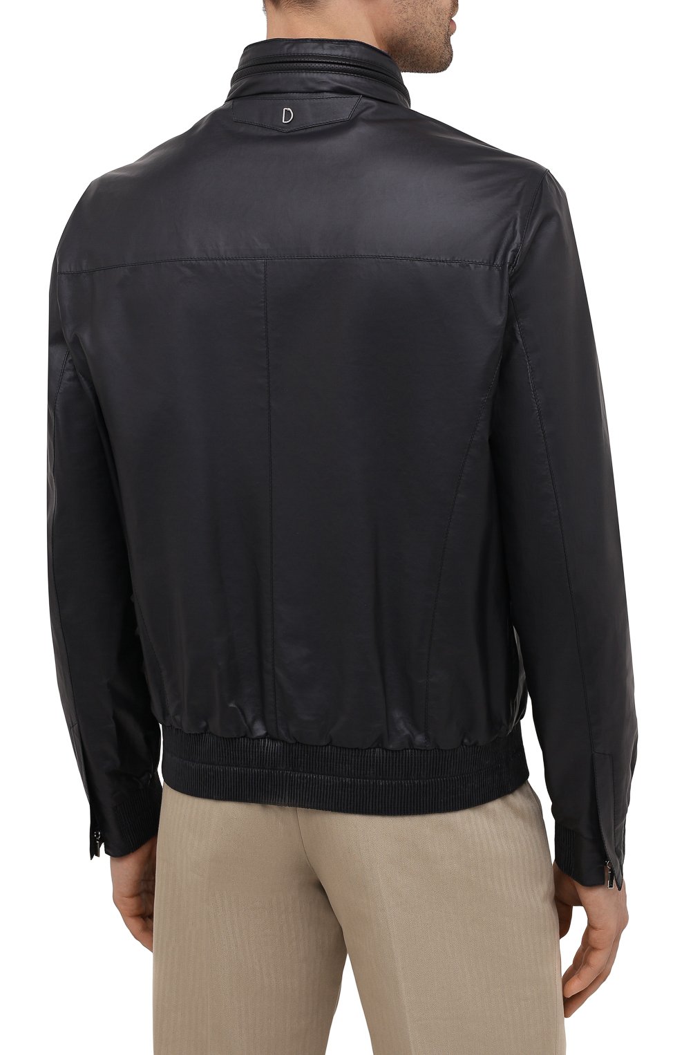 Кожаный бомбер ZILLI SPORT, арт. MAU-ZS31P-JACKE/0001, фото 4