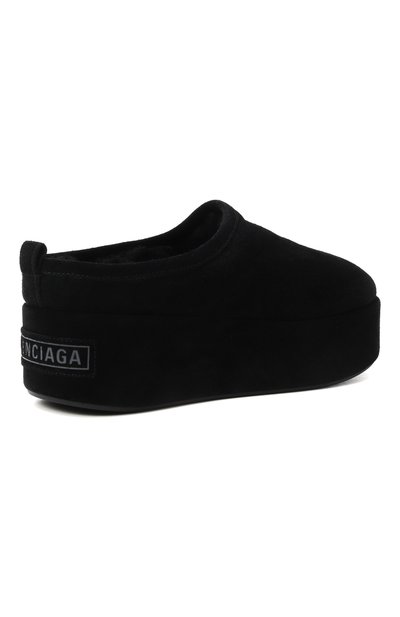 Замшевые сабо alaska BALENCIAGA, арт. 825258/WBFC1, фото 5
