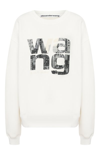 Женский хлопковый свитшот ALEXANDER WANG, арт. 1CC1201028
