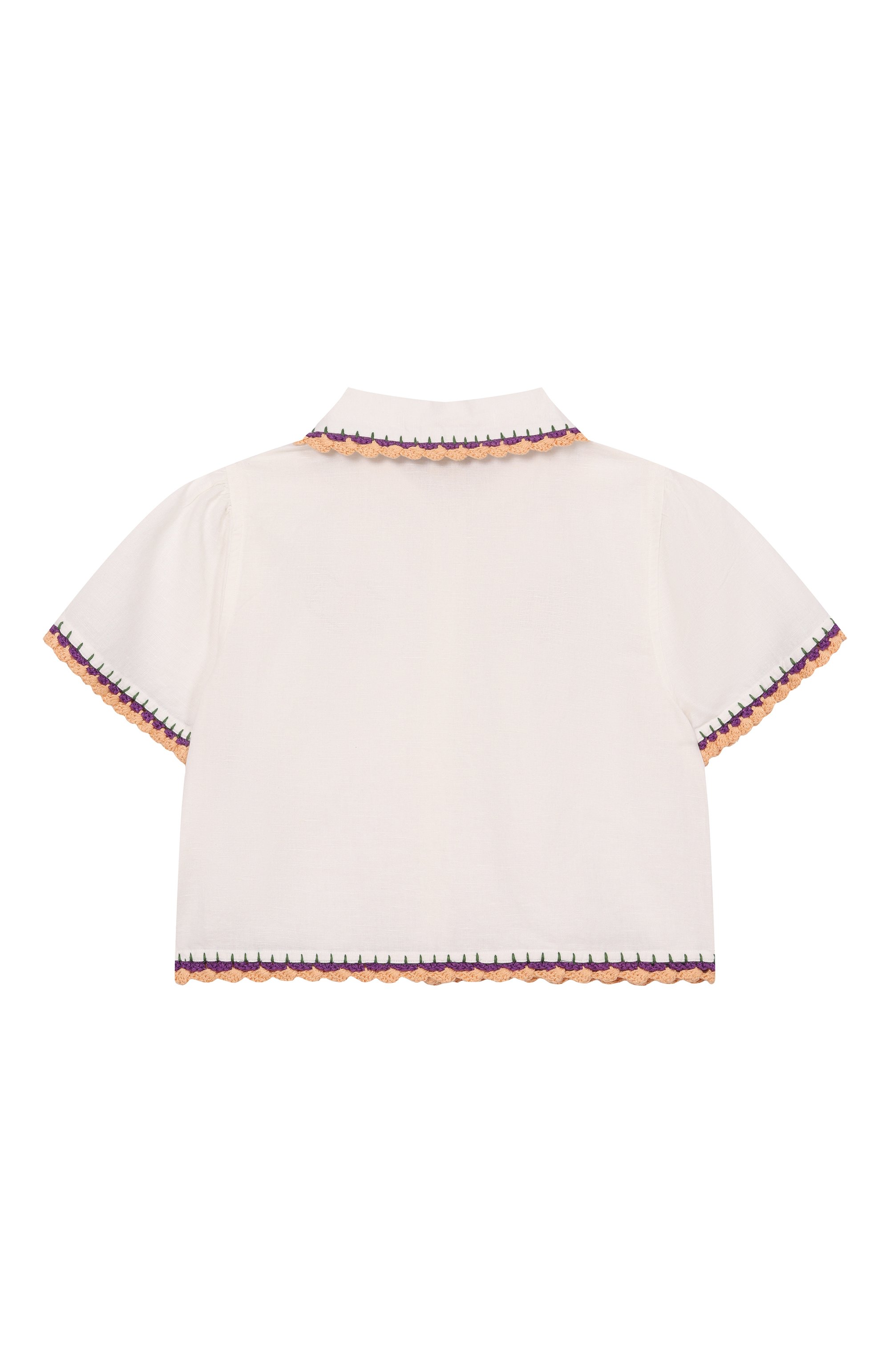 Рубашка изо льна и хлопка STELLA MCCARTNEY, арт. TY5A61, фото 2