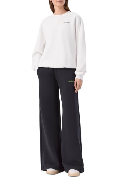 Хлопковый свитшот OFF-WHITE, арт. 0WBA055S26FLE002, фото 2