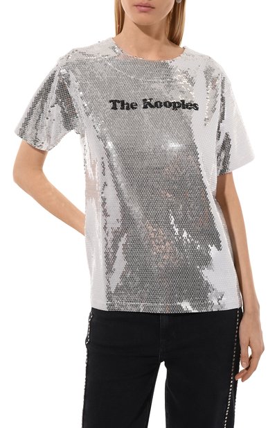 Футболка с отделкой пайетками THE KOOPLES, арт. FTSC29036K, фото 3