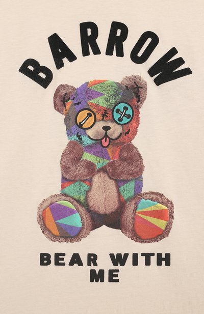 Хлопковая футболка BARROW, арт. F4BKJUTH074, фото 3