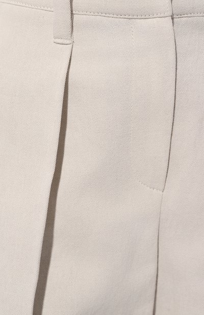 Шорты из хлопка и льна BRUNELLO CUCINELLI, арт. MH561B1382, фото 5