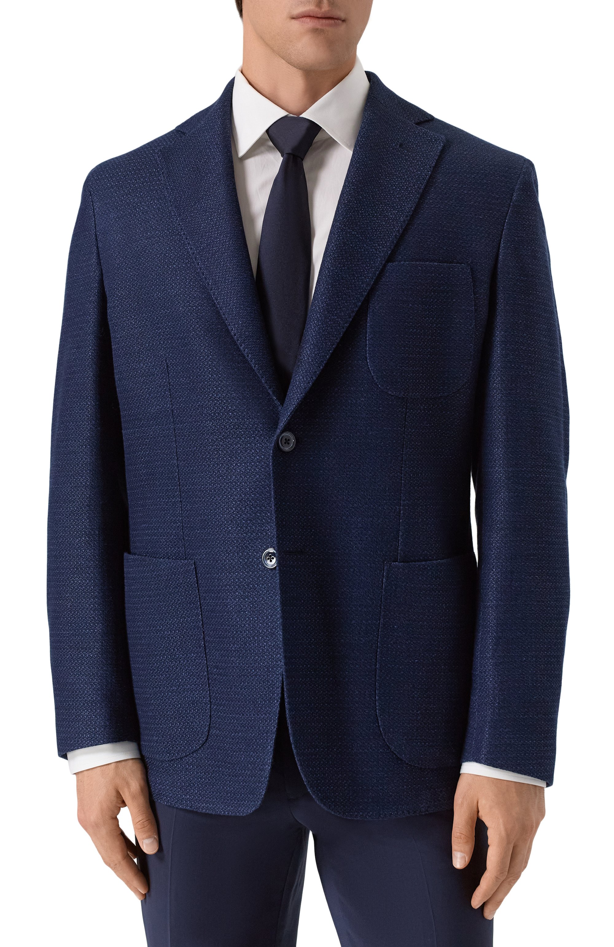 Пиджак из хлопка и льна MVST, арт. MULTILIN0 46265, фото 5