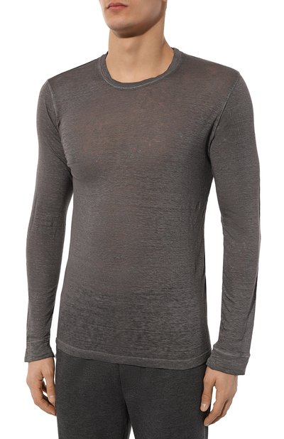 Льняной лонгслив 120% LINO, арт. 31ALIM70F4/000E908/S00, фото 3