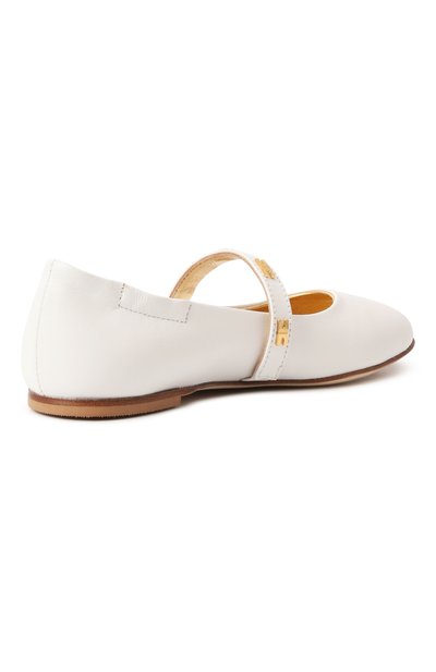 Кожаные балетки ELISABETTA FRANCHI LA MIA BAMBINA, арт. F4A3-E0209-1733100/30-34, фото 3