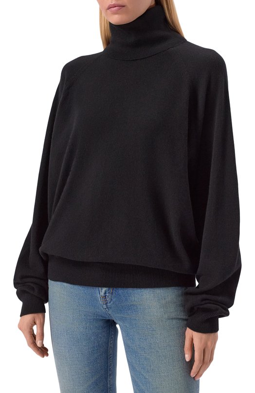 Кашемировая водолазка Saint Laurent 820746/YALL2 Чёрный  820746/YALL2 Фото 3