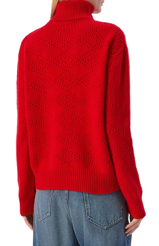 Свитер из шерсти и кашемира Kiton D6073340005 Красный  D6073340005 Фото 4