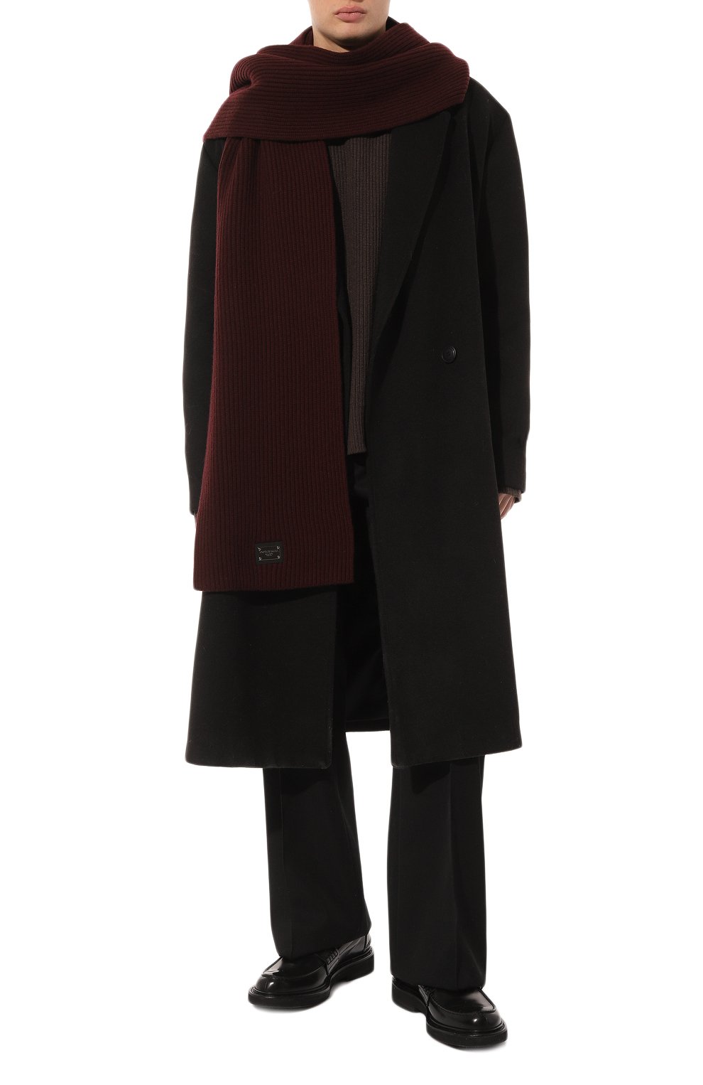 Шарф из шерсти и кашемира DOLCE & GABBANA, арт. GXK64T/JEMQ5, фото 3