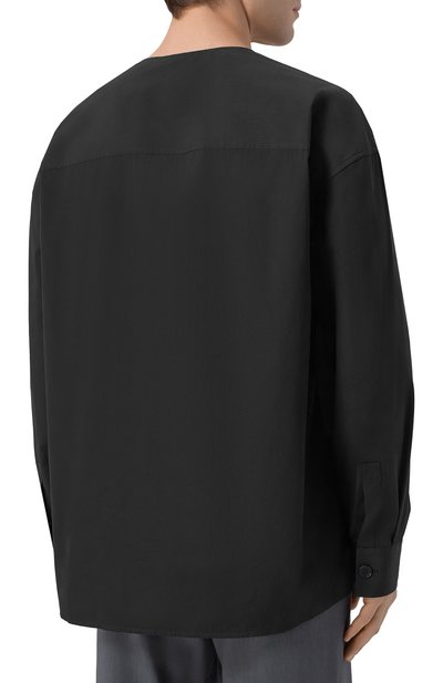 Хлопковая рубашка JIL SANDER, арт. J47DL0177/J45292, фото 4