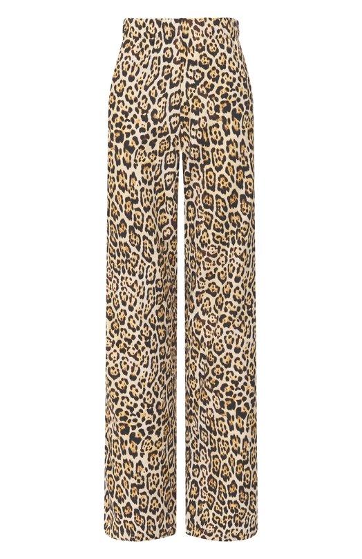 Хлопковые брюки Academia LUNA/75DM6 Леопардовый LUNA/75DM6