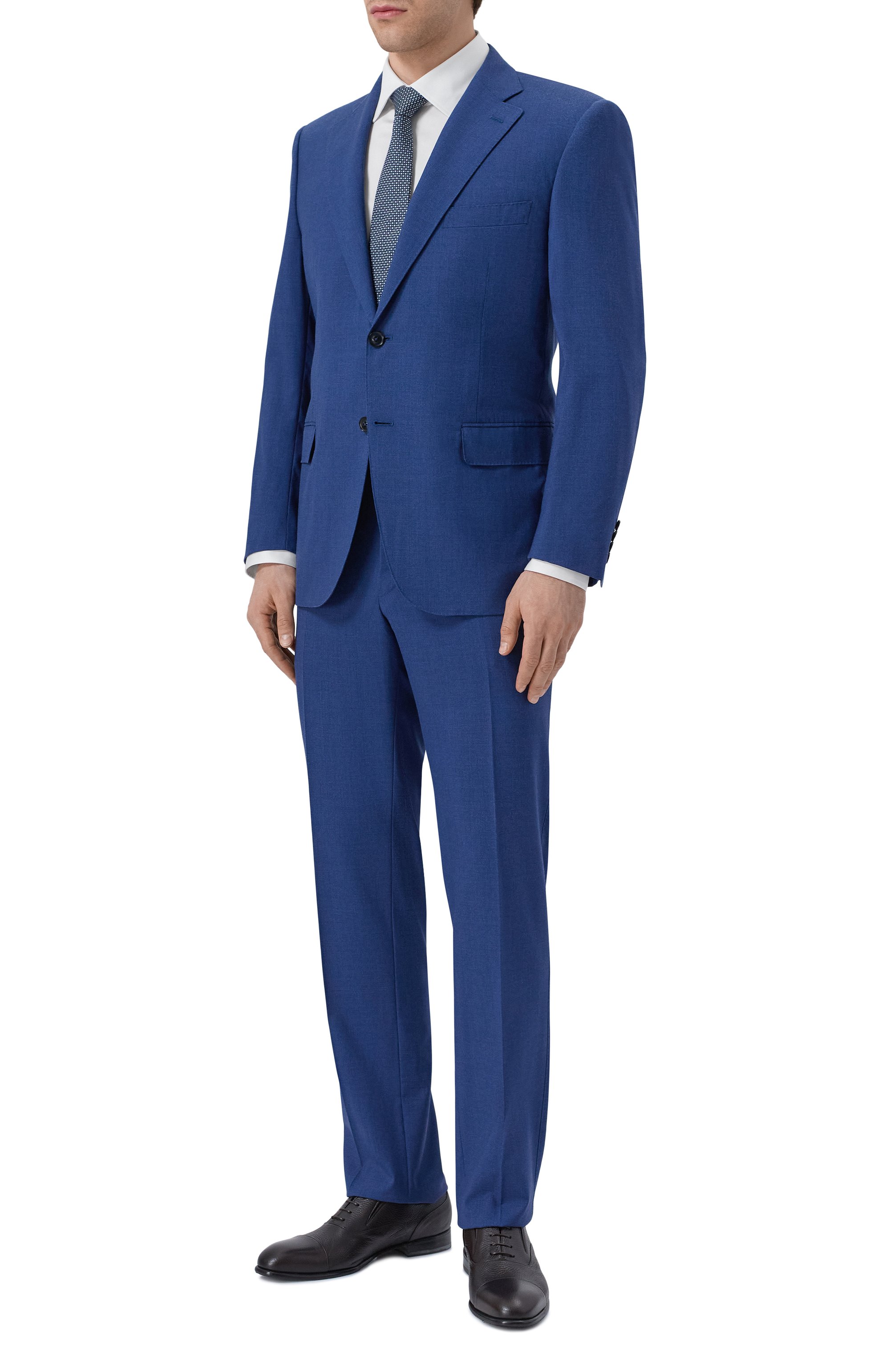 Хлопковая сорочка BOSS белого цвета по цене 16950 руб., арт. 50555711, фото 2 Хлопковая сорочка BOSS, арт. 50555711, фото 2