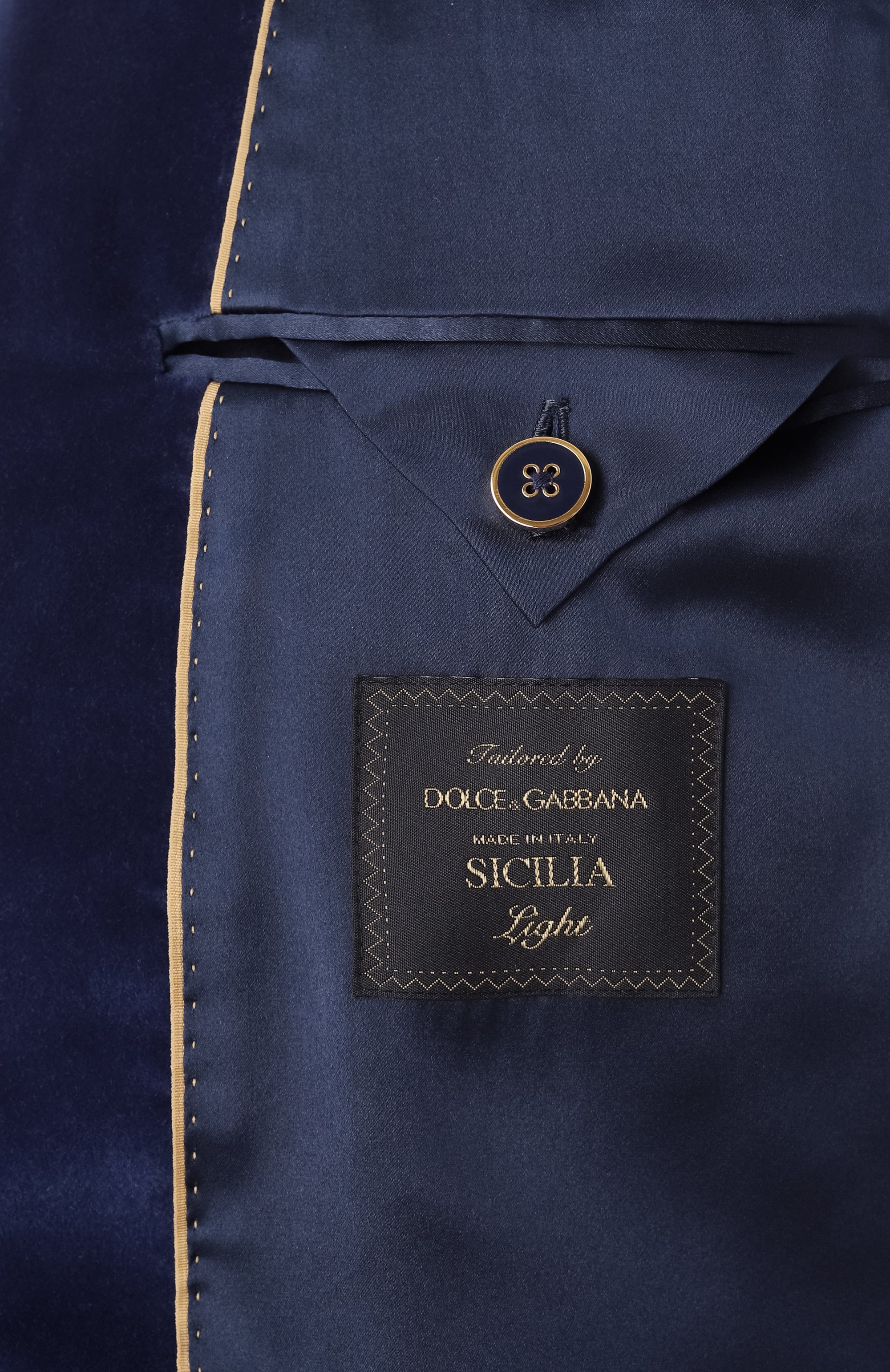 Бархатный пиджак DOLCE & GABBANA, арт. G2TV4T/FUVG7, фото 9