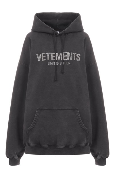 Женский хлопковое худи VETEMENTS, арт. UE54HD240B/1302 M0LLET0N