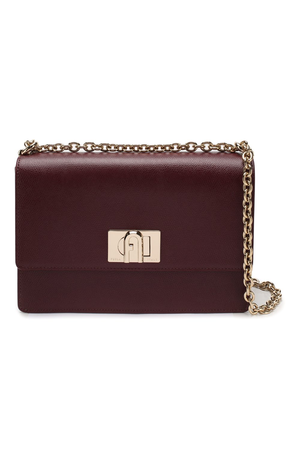 Сумка 1927 small FURLA бордового цвета по цене 33600 руб., арт. BAFI/ARE, фото 6 Сумка 1927 small FURLA, арт. BAFI/ARE, фото 6