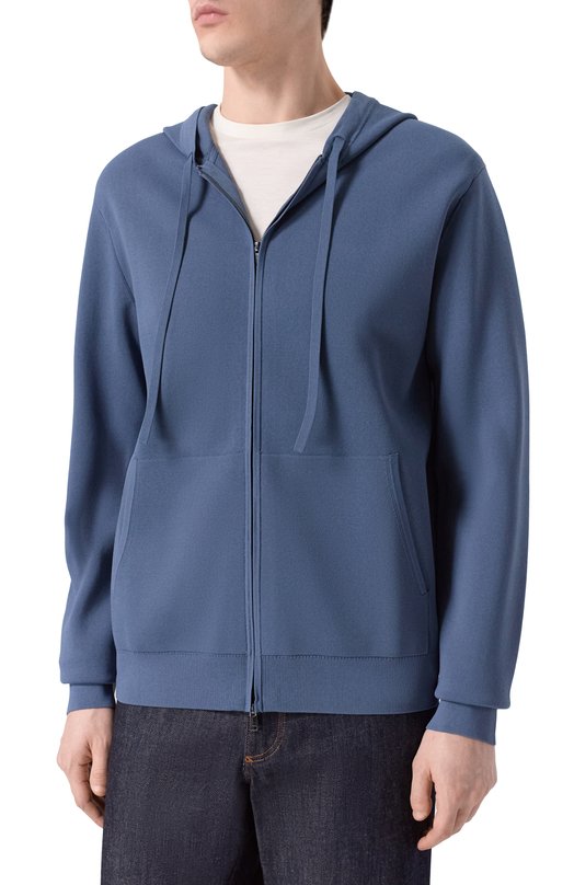 Толстовка из вискозы 12 STOREEZ 136446 Синий  136446 Фото 3