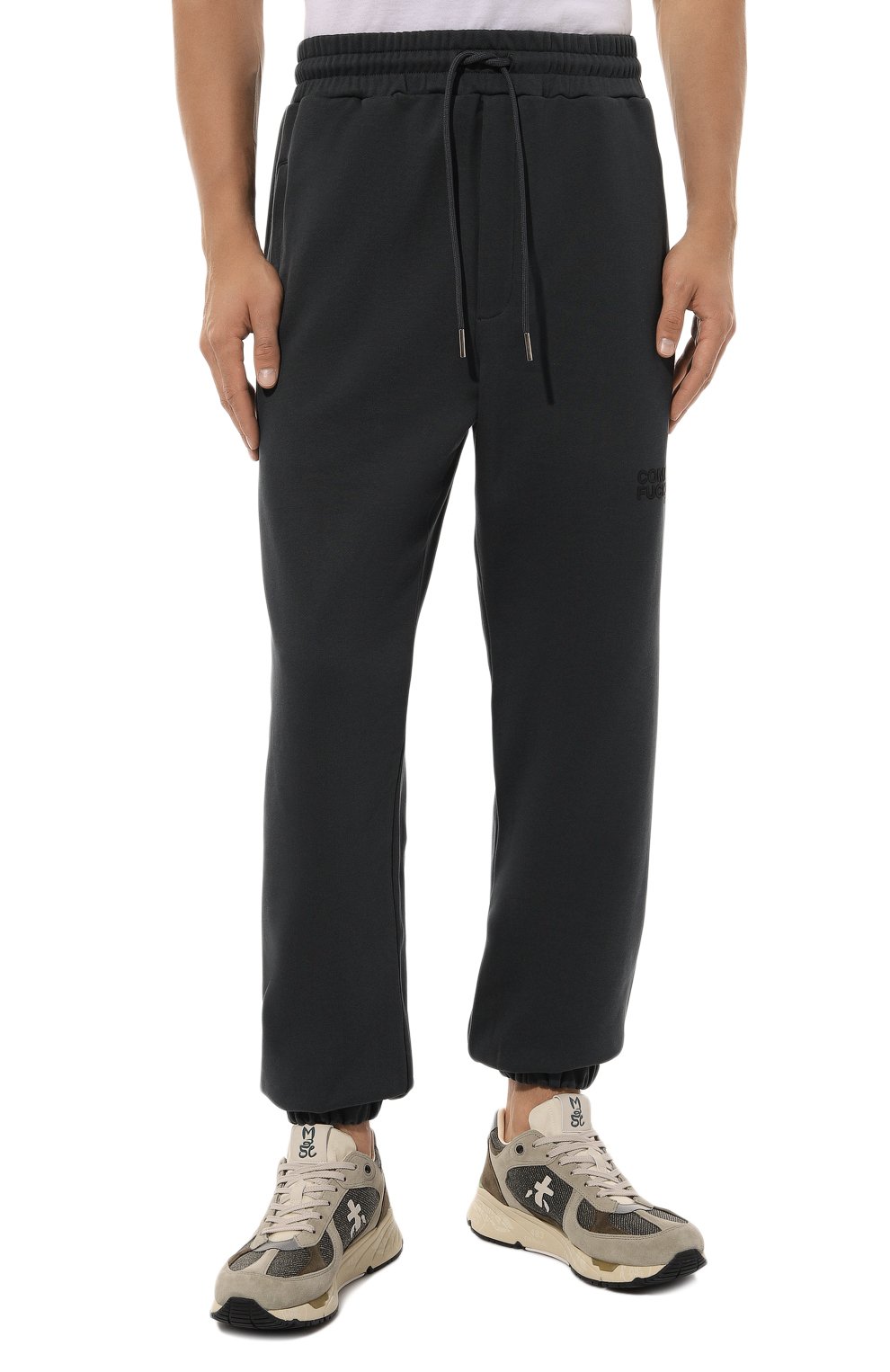 Хлопковые джоггеры COMME DES FUCKDOWN, арт. CFABM01318, фото 3