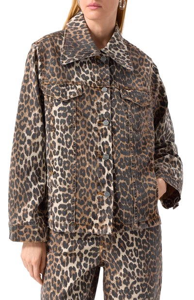 Джинсовая куртка GANNI, арт. J1581, фото 3