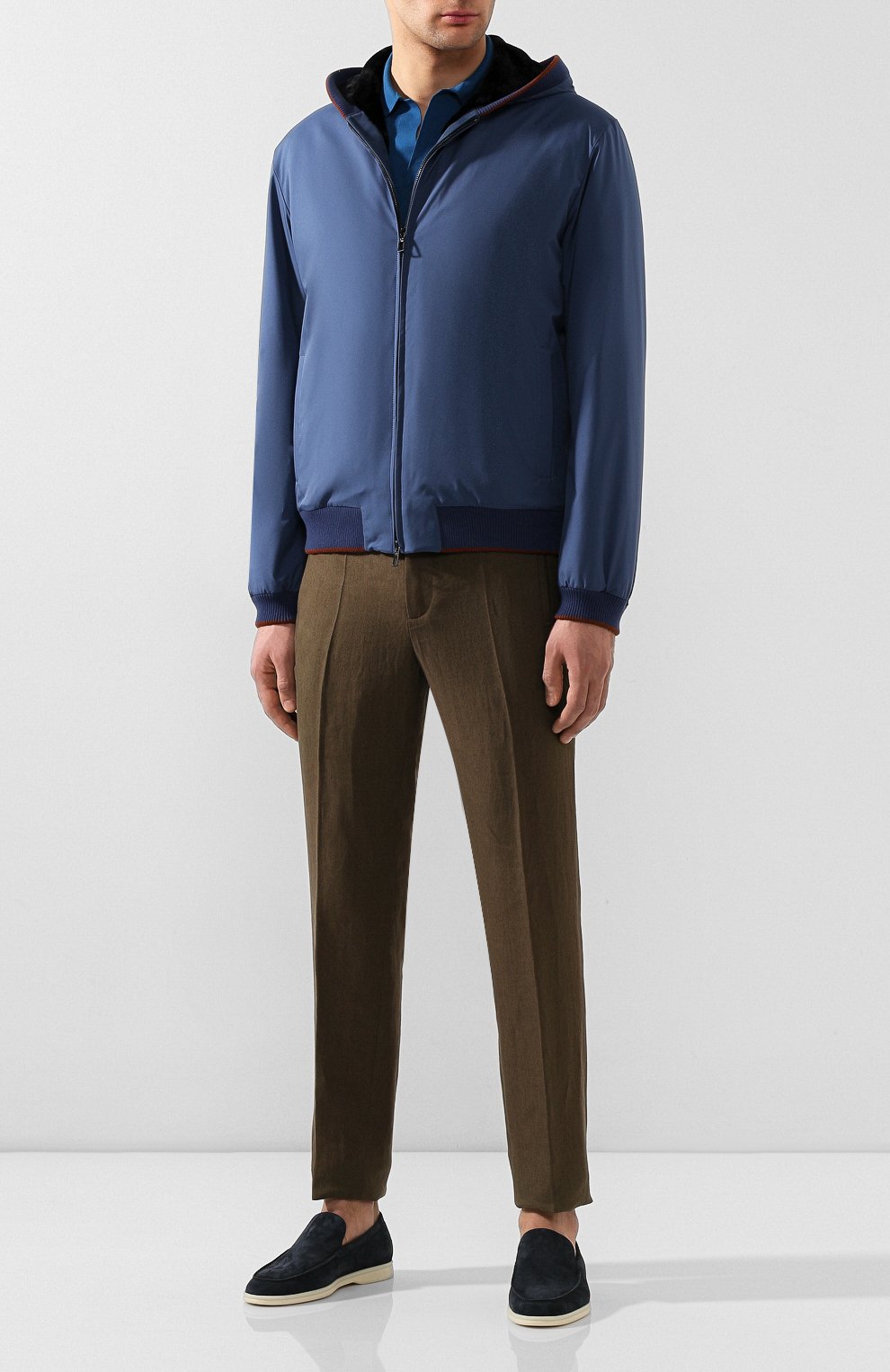 Бомбер с меховой подкладкой LORO PIANA, арт. FAI4261, фото 2