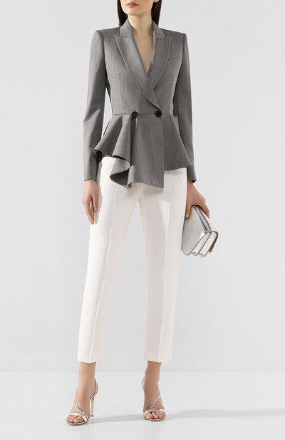 Шерстяной жакет ALEXANDER MCQUEEN, арт. 606011/QJABB, фото 2