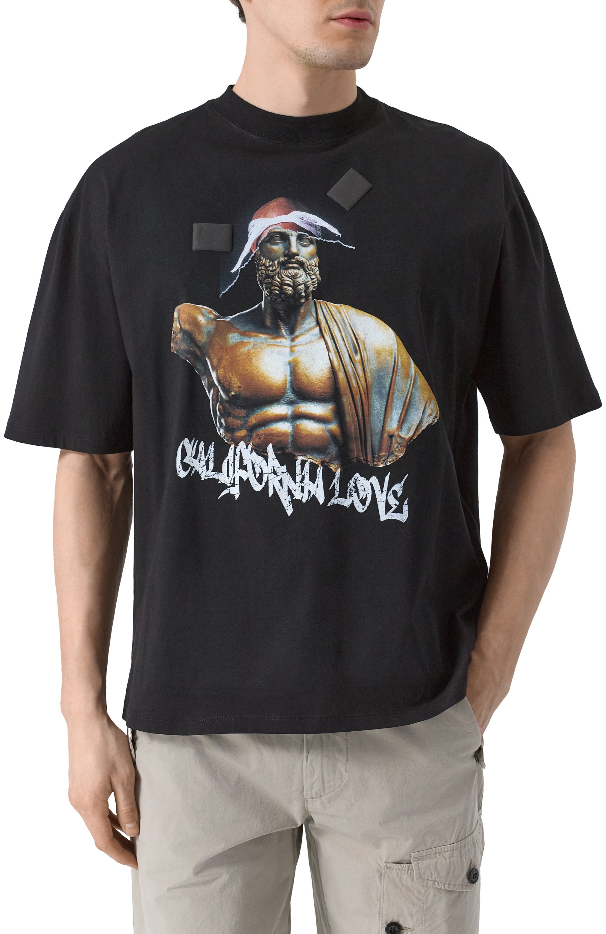 Хлопковая футболка DIEGO VENTURINO, арт. DVTS0PRCL, фото 3