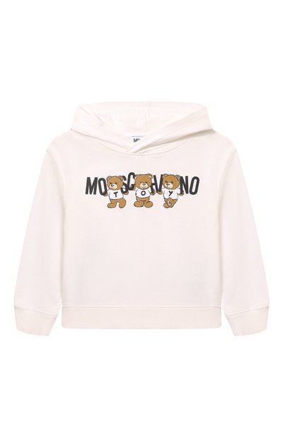 Хлопковое худи MOSCHINO, арт. HMF07K/LCA40/4-8