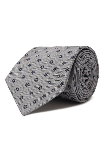 Шелковый галстук LUIGI BORRELLI, арт. CR465045, фото 1