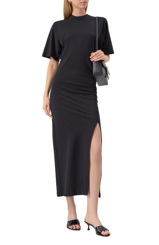 Хлопковое платье Pinko 105219/A2M2 Чёрный  105219/A2M2 Фото 2