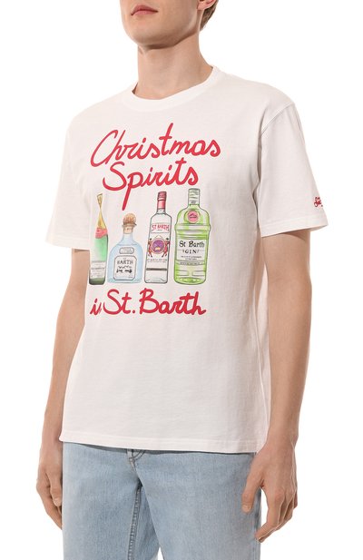 Хлопковая футболка MC2 SAINT BARTH, арт. STBM ARN0TT/ARN0001/MAYP57, фото 3