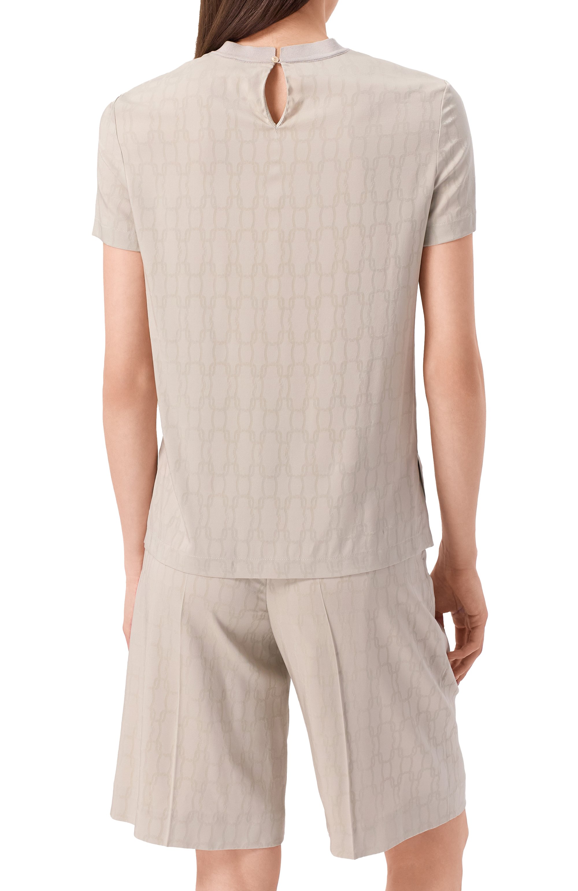 Топ из вискозы и шелка AGNONA, арт. TT0901/J5008, фото 4