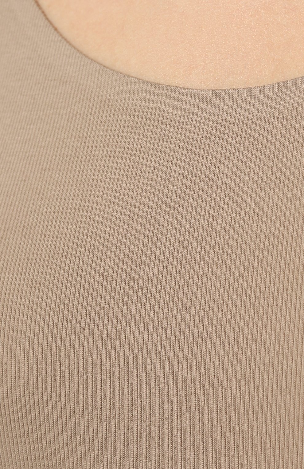 Хлопковая футболка GRAN SASSO бежевого цвета по цене 23550 руб., арт. 60271/80302, фото 5 Хлопковая футболка GRAN SASSO, арт. 60271/80302, фото 5