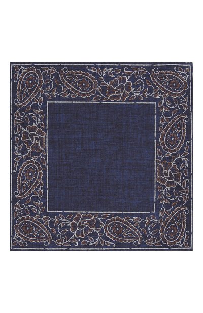 Носовой платок из смеси шелка и хлопка BRUNELLO CUCINELLI, а рт. MD8870091, фото 3