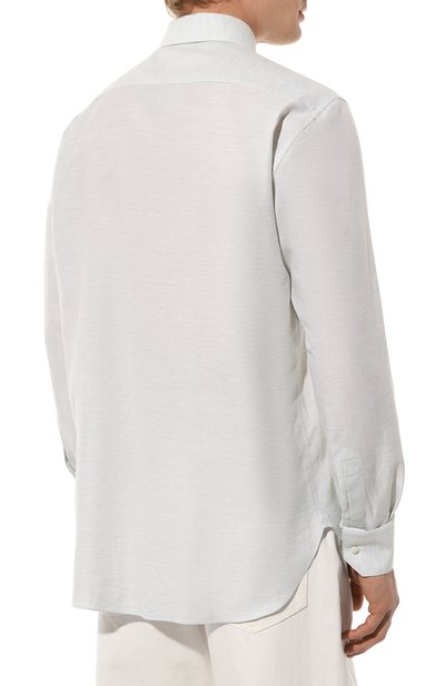 Рубашка из хлопка и льна STEFANO RICCI, арт. MC001427/R2755, фото 4