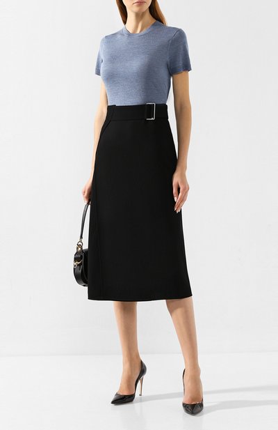 Топ из смеси шелка и кашемира THEORY, арт. J0612716, фото 2