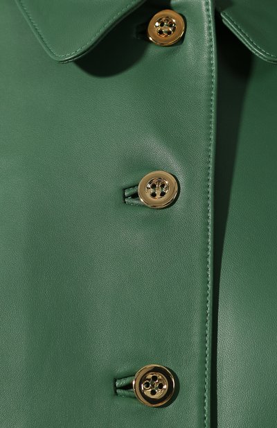 Кожаная куртка ESCADA зеленого цвета по цене 187500 руб., арт. 5032418, фото 5 Кожаная куртка ESCADA, арт. 5032418, фото 5