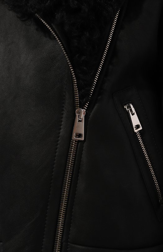 Дубленка из овчины Maslov WS234 Чёрный  WS234 Фото 5