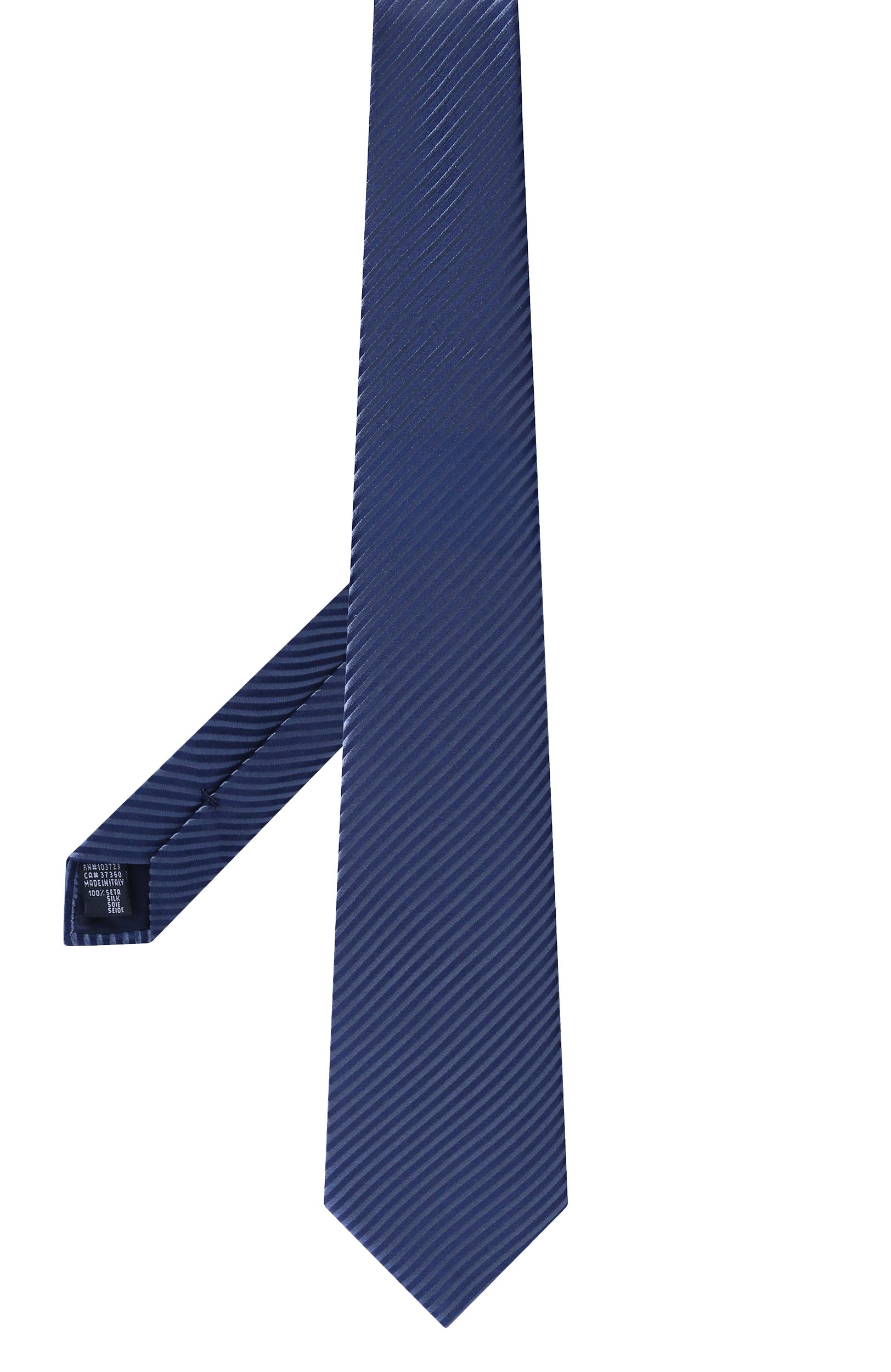 Галстук GIORGIO ARMANI синего цвета по цене 26450 руб., арт. GM000800/TE22448, фото 3 Галстук GIORGIO ARMANI, арт. GM000800/TE22448, фото 3
