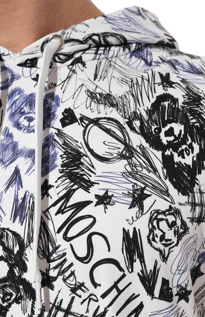 Хлопковое худи MOSCHINO, арт. A1711/4413, фото 5