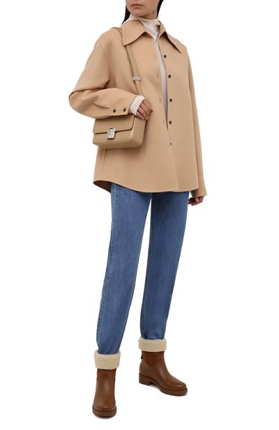 Комбинированные ботинки jannet SEE BY CHLOÉ, арт. SB37101A/14131, фото 2