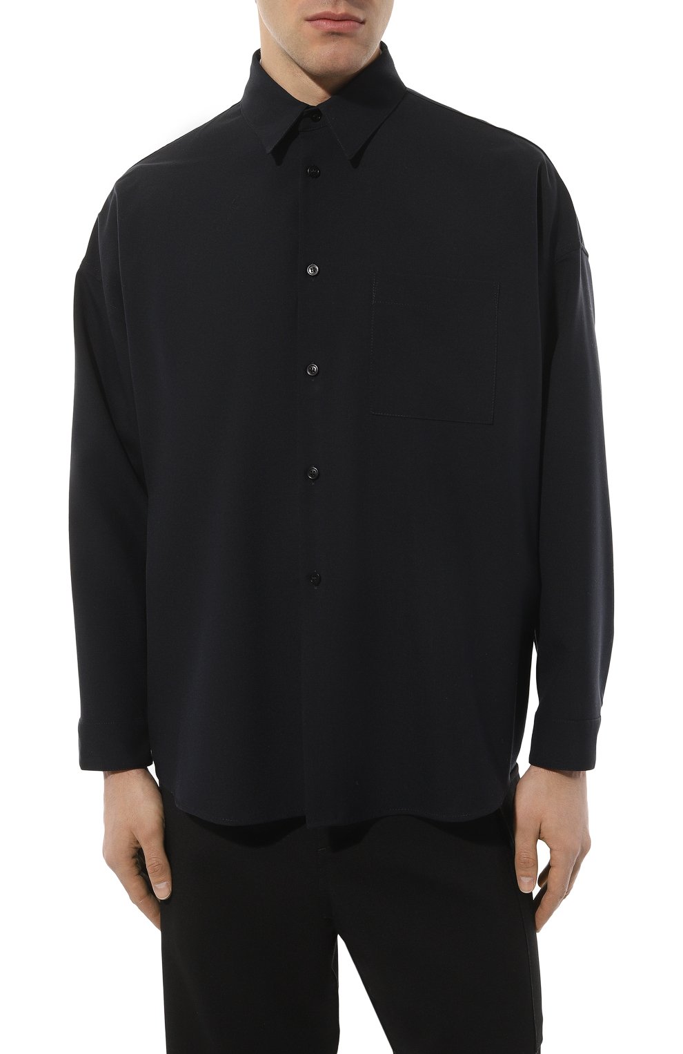 Шерстяная рубашка MARNI, арт. CUMU0061A3/TW839, фото 3